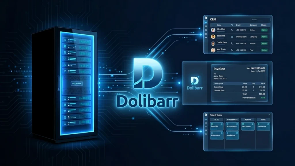 Install Dolibarr 23 on Debian 13 + Nginx