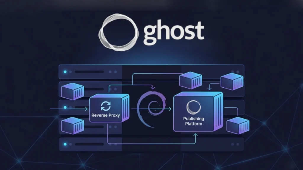Ghost CMS on Debian 13 with Incus